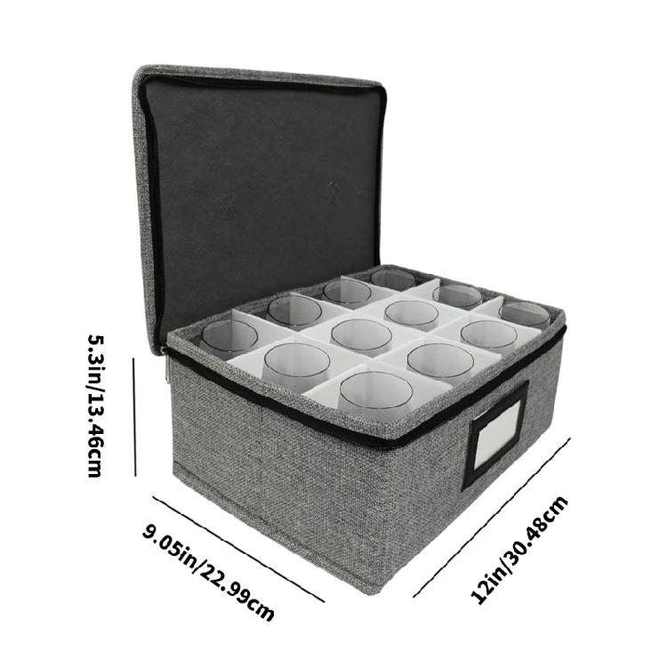 Elegant Glass Display Case Crafted of Washable Cloth Materials Fit Standard Cabinets Countertops
