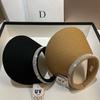 Summer Taiwan PP Sunshade Empty Top Hat Outdoor Travel Light Sunscreen Versatile Sun Hat Pearl Diamond Straw Hat