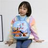 Childrens Cartoon Animal Pvc Backpack With Waterproof And Wearresistant Features For School Use