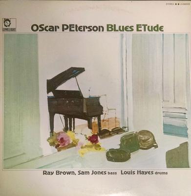 LP Record OSCAR PETERSON  Blues Etude 195J18 LIMELIGHT 1967 Japan Obi Jazz Used