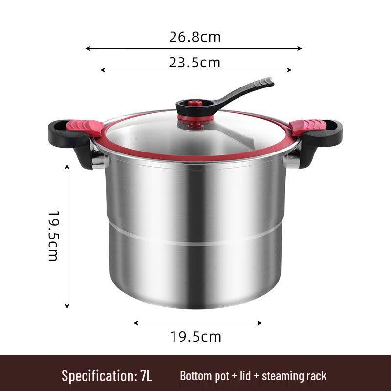 WuTuo Stainless Steel Micro Pressure Cooker