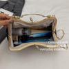 National Style Embroidered Brocade Mouth Gold Bag Women's Banquet Handbag