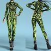 Unisex Cyber ​​Punk 3D digitální tisk Halloween Party Role Play Outfit Ženy Muži Cosplay Kostýmy Karnevalová kombinéza