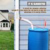 Rain Water Collection System Yard Gutter Drain with Hose Rainwater Collector for Downspout Watering Roof Water Harvesting Garden