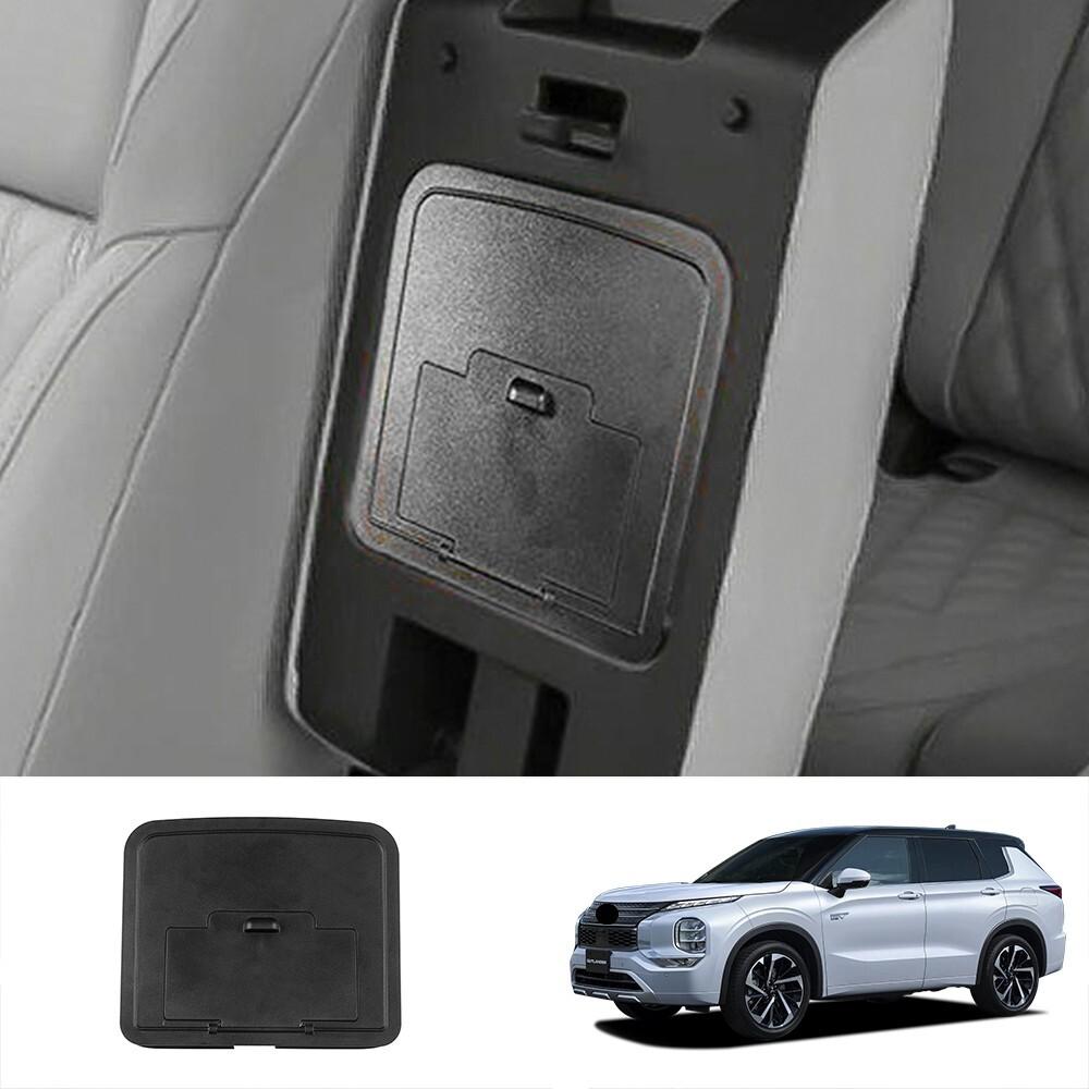 For Mitsubishi Outlander 2022 2023 2024 2025 Behind Screen Dashboard Storage Box Center Console Hidden Organizer Tray Car