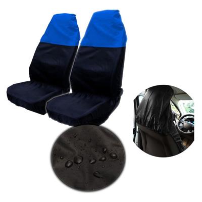 2Pcs Waterproof Universal Car Auto Van Heavy Duty Protector Seat Cover Case