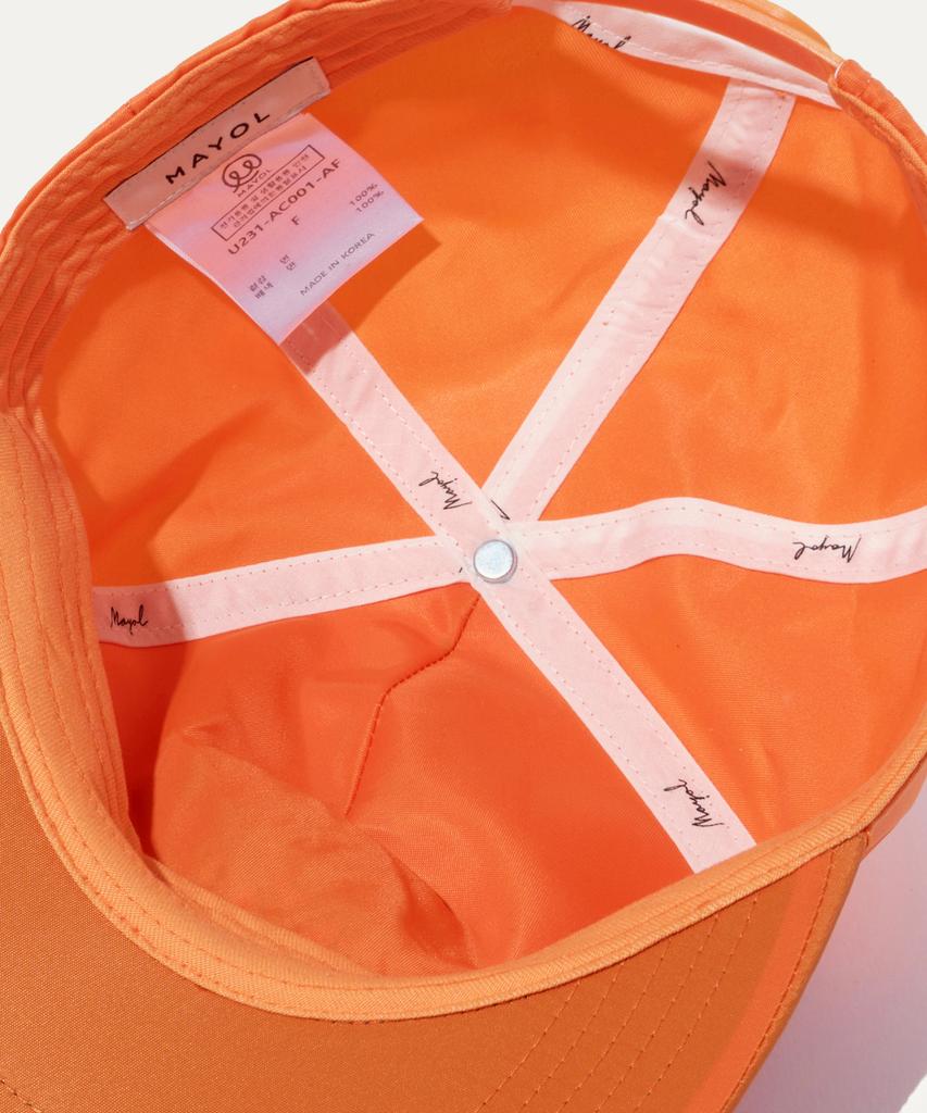 MAYOL My Rose Logo Ball Cap_Orange