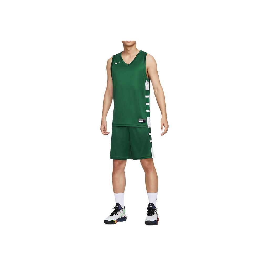 Nike Dri-Fit Elite Power Comfortable Stylish Simple Breathable Basketball Vest Men tops Dark-Team-Green IM9813-308
