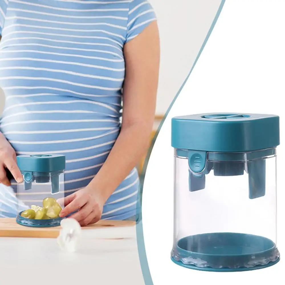 Efficient Grape Cutter Slicer Tool Plastic Fruit  Press Separator Quick Fruit Slicer  Home