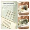 Kitchen Bowl and Cutlery Rack with Dustproof Lid – Storage for Bowls, Plates, Dishes, and Chopsticks