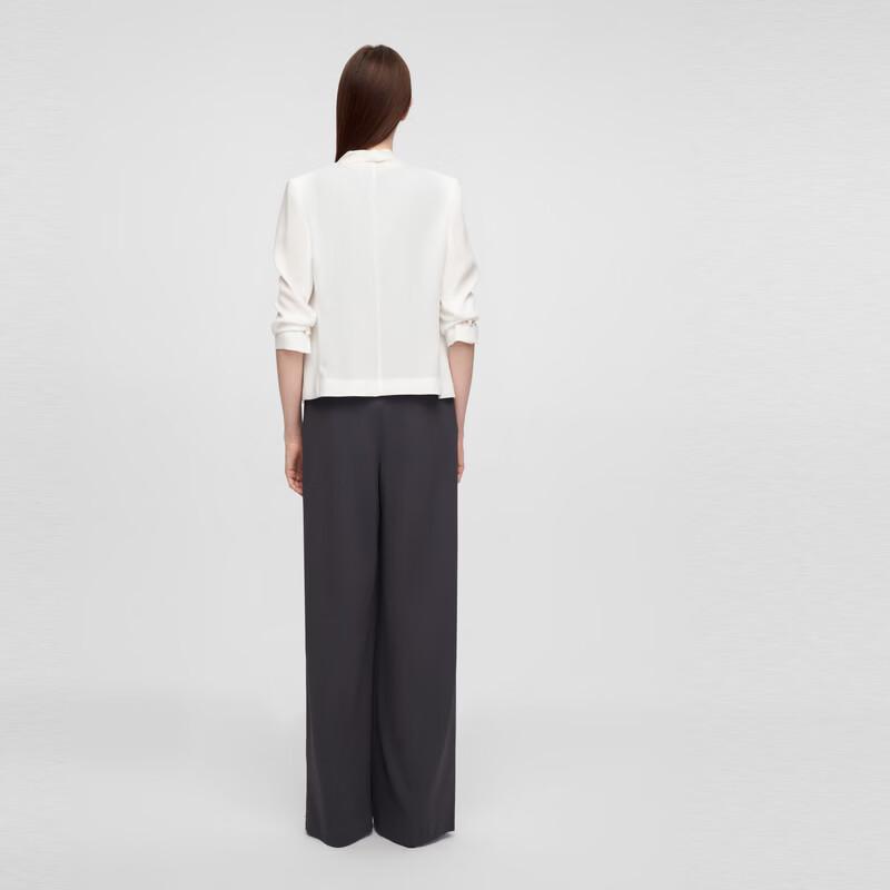 ELLASSAY Women's Collarless Blazer