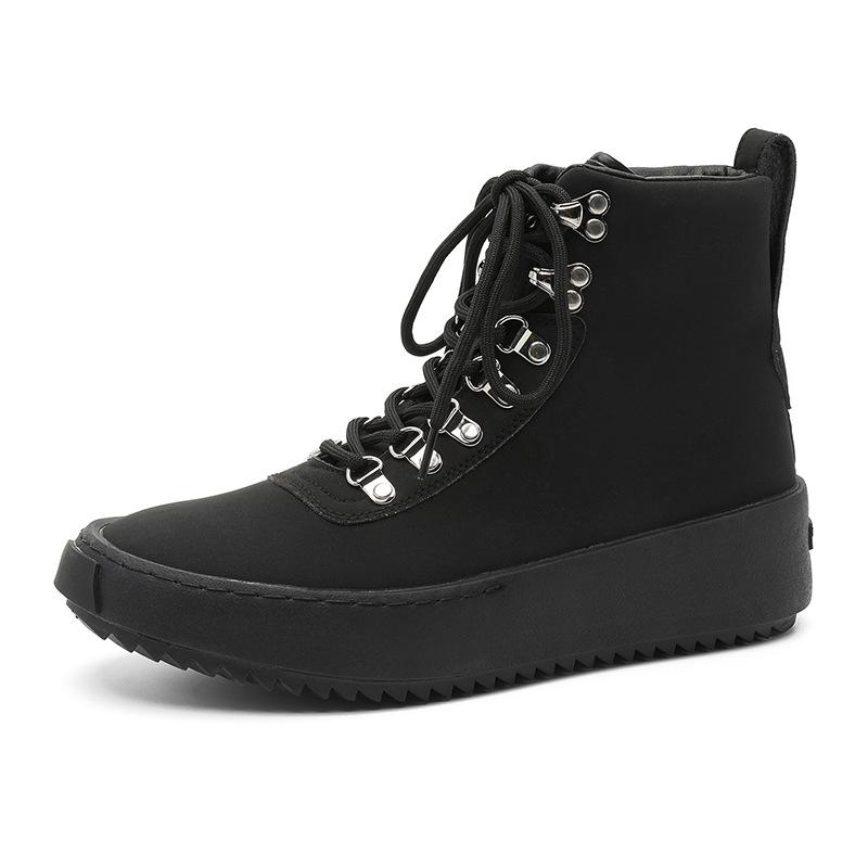 High-top shoes American boots Black casual sports lightweight trendy shoes Street new niche board shoes X