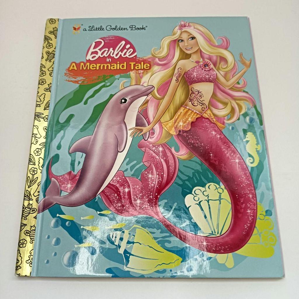 [USED] English Picture Book Set of 3 Books: Barbie, Mermaid, Frozen, Olaf