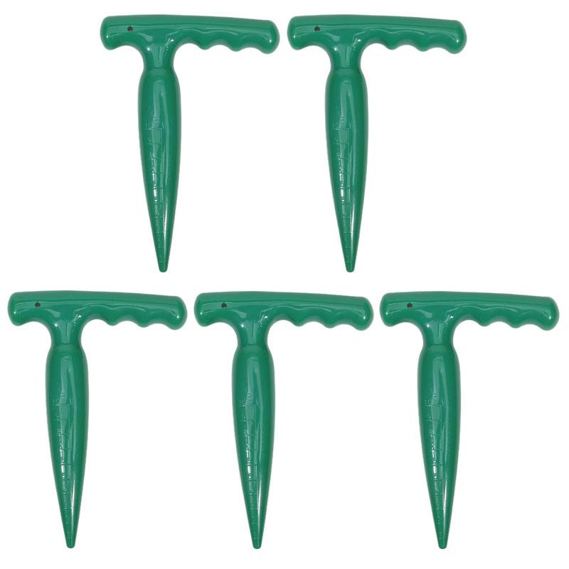 1/3/5 Stück Grün Lochstanzer Verstellbare Maschine Sämling Umpflanzer Perforator Sämaschine Sukkulenten Pflanzen Schneider Gartenzubehör