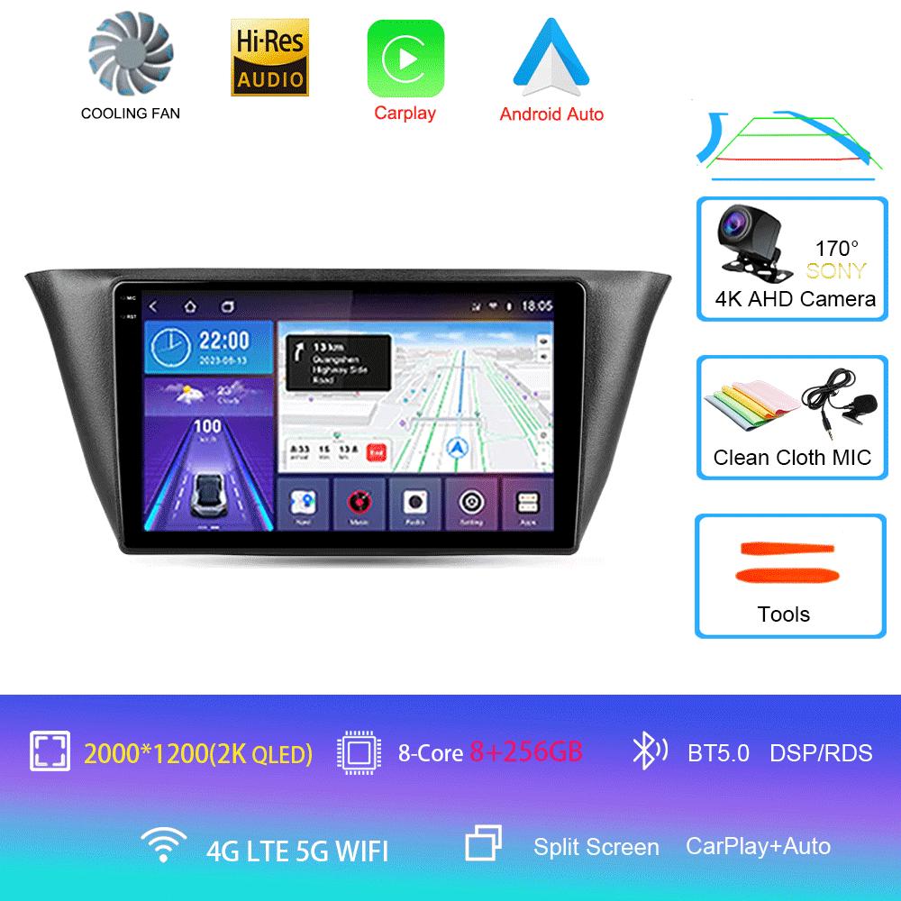 Car Radio Android 14 Carplay Auto WIFI+4G For Iveco Daily 2013-2021 Multimedia Video Player Navigation GPS Autoradio 2din 2 Din