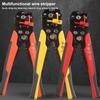 Wire Stripping Multifunctional Pliers For Cable Cut Crimpterminal High Precision Automatic Hand Tool Cable Cuttercrimper