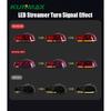 2PCs Car LED Tail Light Assembly For VW Golf 6 MK6 GTI R 2008-2013 Dynamic Turn Signal Reverse Fog Brake TailLights Plug Play