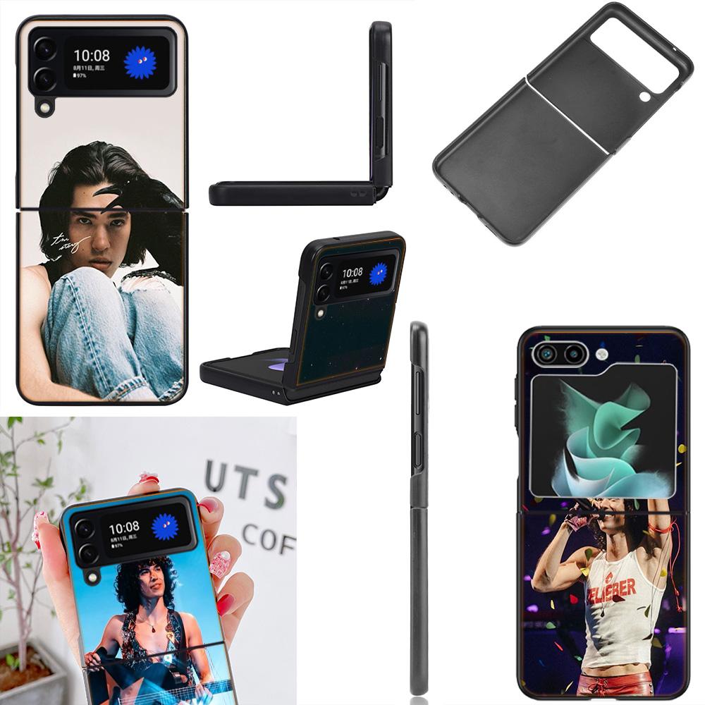 Conan Gray Found Heaven Phone Case For Samsung Z Flip 7 6 5G Galaxy Z Flip4 Z Flip5 Z Flip3 Coque Black Hard PC Shell Protective