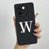 For Vivo V40 Lite Case 2024 Cute Letters Shockproof Capa Liquid Silicone Back Protector Phone Cover For Vivo V40 Lite 5G Bumper