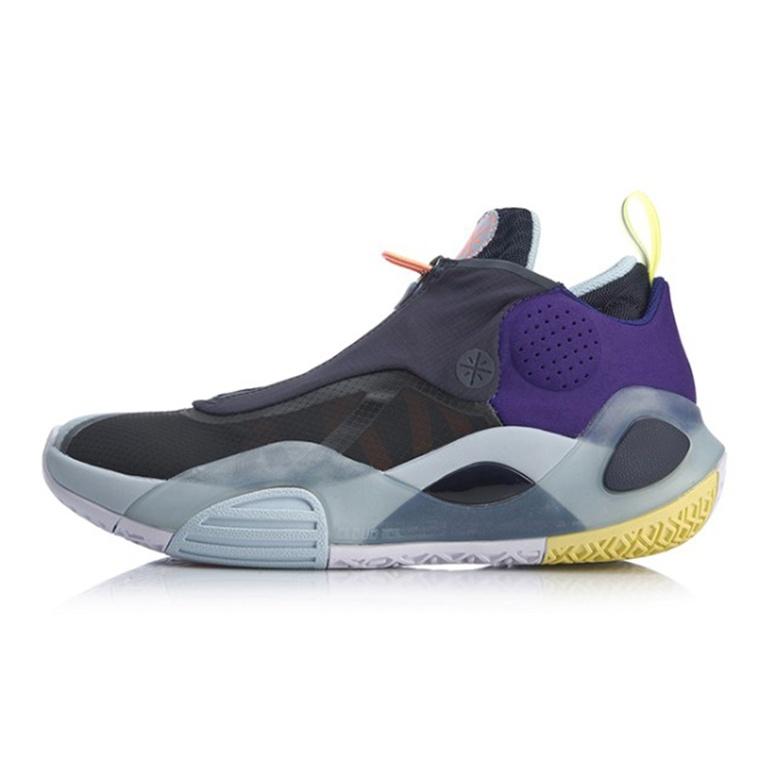 

new LiNing All City 8 V2 All City8 Cushioning Mid Top Basketball Shoes Men s Navy Blue 42