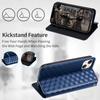 Compatible Honor 90/Pro Phone Leather Case with Card Slot, Stand, and Magnetic Closure