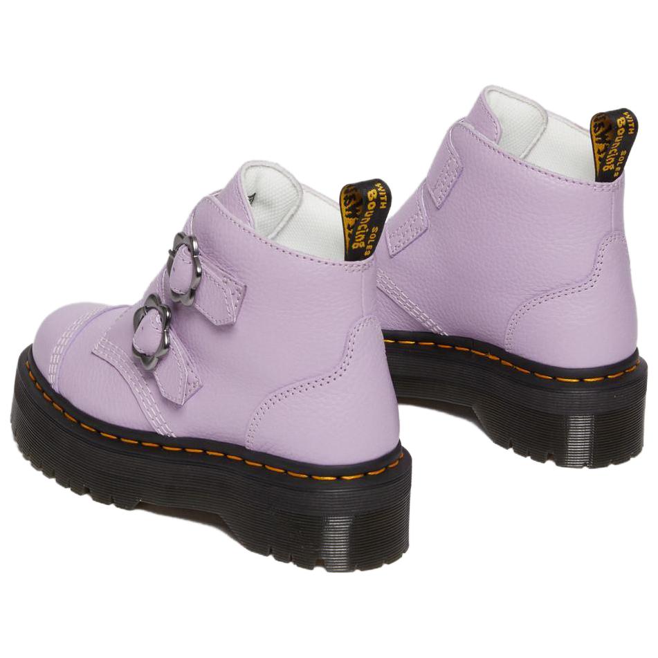 Dr. Martens Fashionable Comfortable Short Martin Boots 4.7cm Women boots Purple 30804308