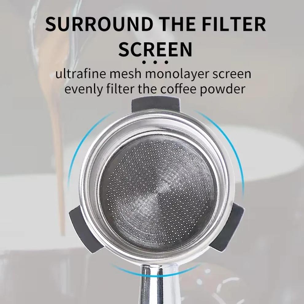54mm Coffee Bottomless Portafilter For Breville 870 878 880 Replacement Filter Basket Naked Barista Tools Espresso Accessories