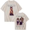 Shakira Las Mujeres Ya No Lloran World Tour Tshirt Unisex Women Harajuku Short Sleeve Oneck Casual Shirt Streetwear Fan Gifts