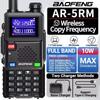 Baofeng AR-5RM 10W High Power Air Band Walkie Talkie AM FM UV-5RH NOAA Long Range Ham Radio with 6 Band Frequency