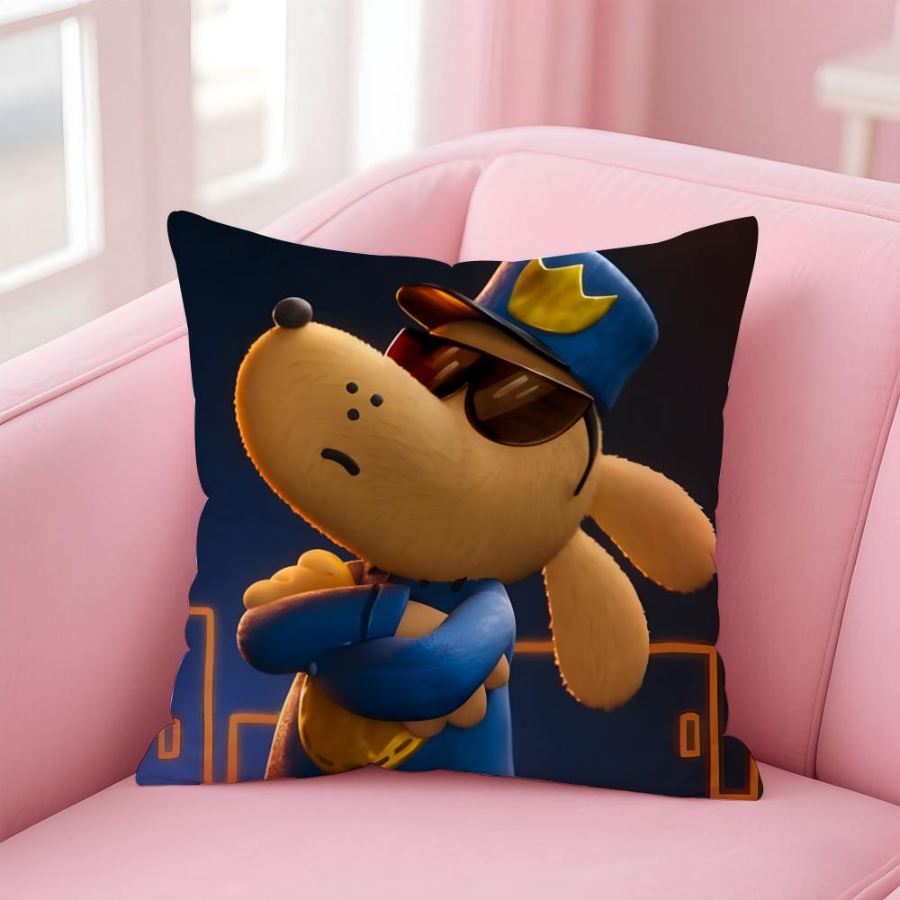 Poszewka na poduszkę Anime D-Dogman do domu i samochodu, wielofunkcyjna - Dwustronna, Miękka i Trwała do codziennego użytku