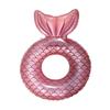 Baxia 110cm Mermaid Tail Inflatable Swim Ring Lifebuoy for Adults