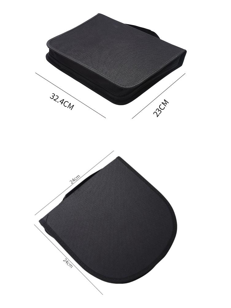 Set de tacâmuri de exterior din oțel inoxidabil cu cuțit, furculiță, lingură și pungă de pânză