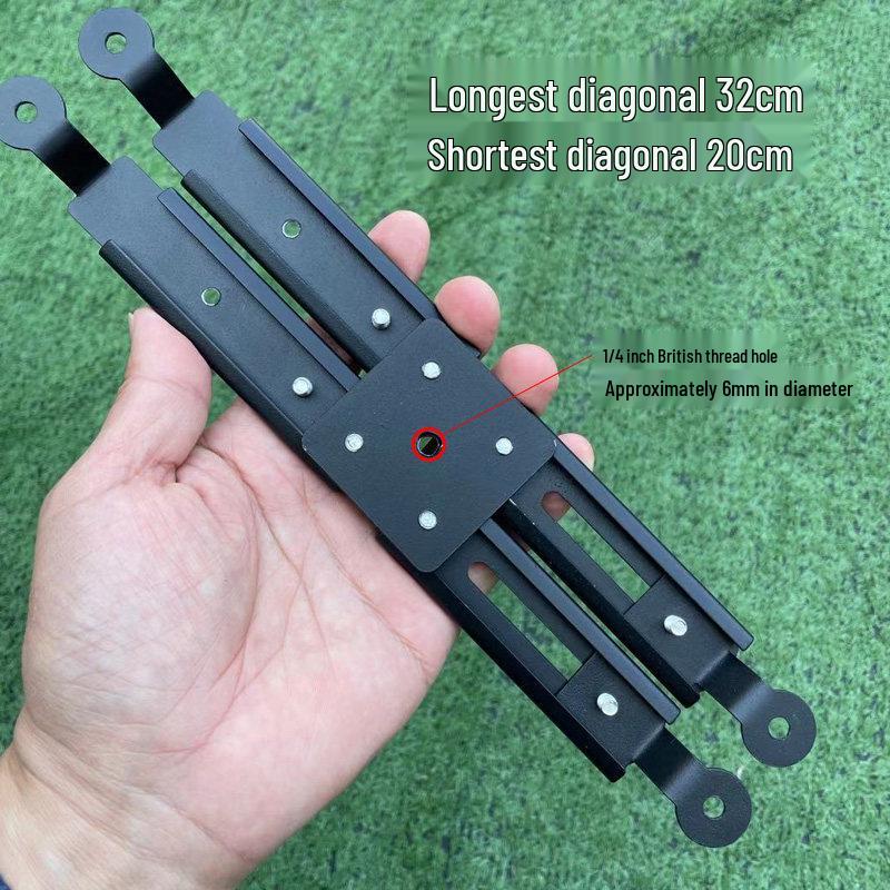 Adjustable Projector Mount Adapter Plate for Floor, Wall, and Ceiling - Compatible with BenQ Z4X