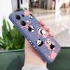 Blumen Panda Handyhülle Für Xiaomi Redmi Note 14 13 12 12S 11 11S 10 10S 9 9S Pro Plus 4G 5G Flüssigsilikon Hülle