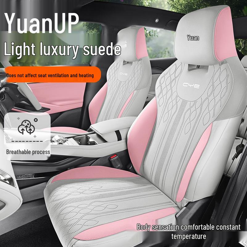 All-Season Special Half-Wrap Car Seat Cushion for Yuan UP