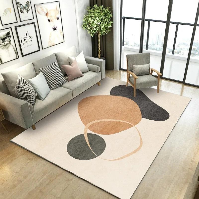 Creative Geometric Style Pattern Bedroom Floor Mats Decoration Home Living Room Floor Mats