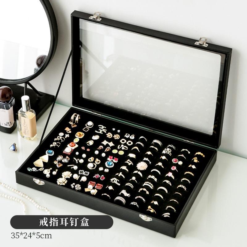 Jewelry Storage Box Earrings Earrings Necklace Jewelry Box Earrings Ring Bracelet Exquisite Jewelry Box Display Box