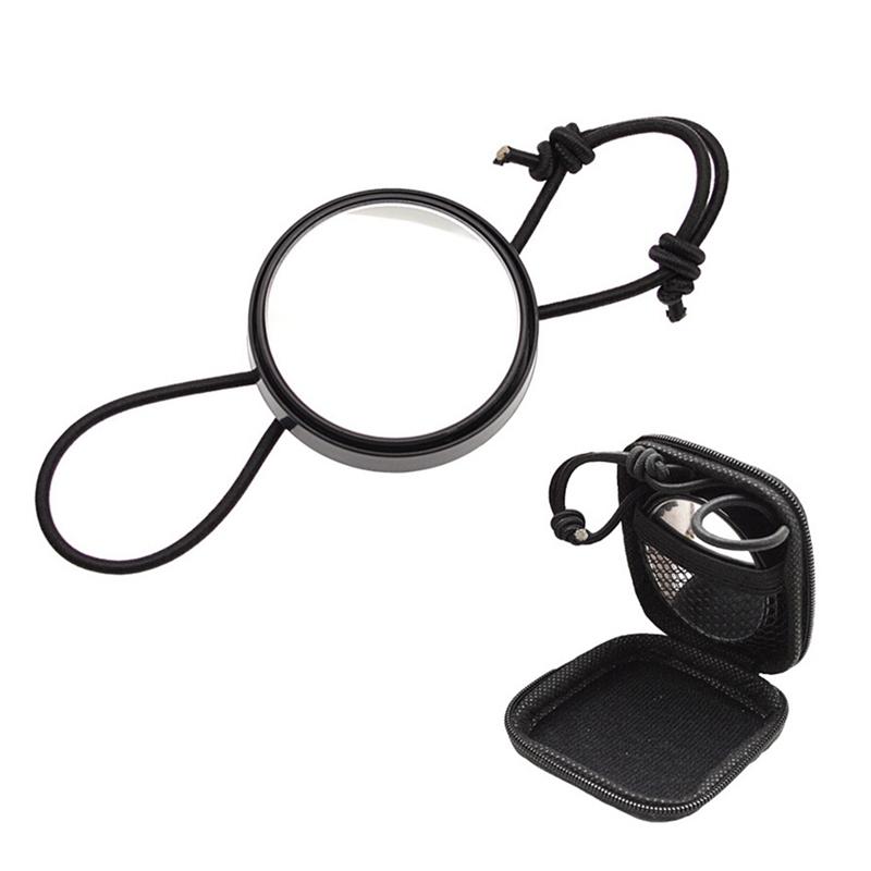Elastic Rope Diving Rearview Mirror Portable Mirrors Can Be Attached to Gloves