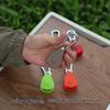 Adjustable Tent Rope Hanger Heavy Duty Ratchet Tie Down Strap With Reinforced Metal Gear For Camping Ratcheting Pulley System