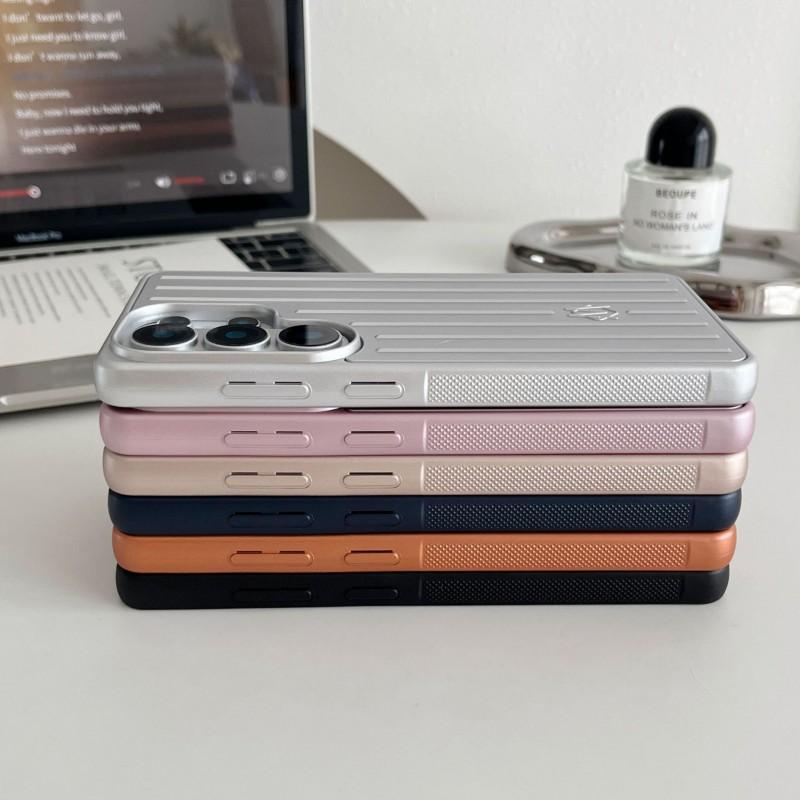 RIMOWA Style PC Phone Case Galaxy S26 Ultra S25 Protective Cover Gold Black Blue Pink Orange
