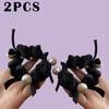 Korean Style Elegant High-End Butterfly Knot Pearl Hair Ties Women's Hair Bands Popular Korean New Model Hair Accessories