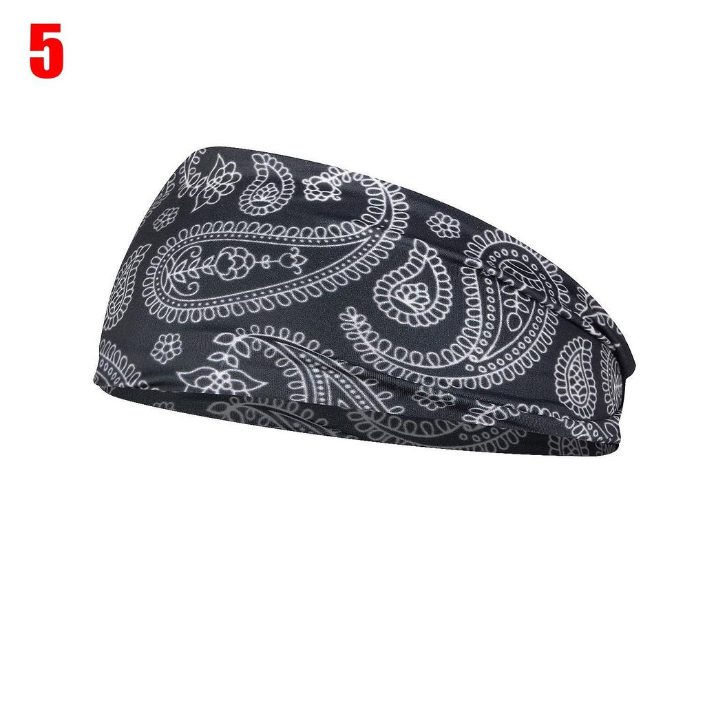 Headband Scarf Sweat Absorbing Fitness Sweat Bands Sports Headband Running Hairband Yoga Hair Bands