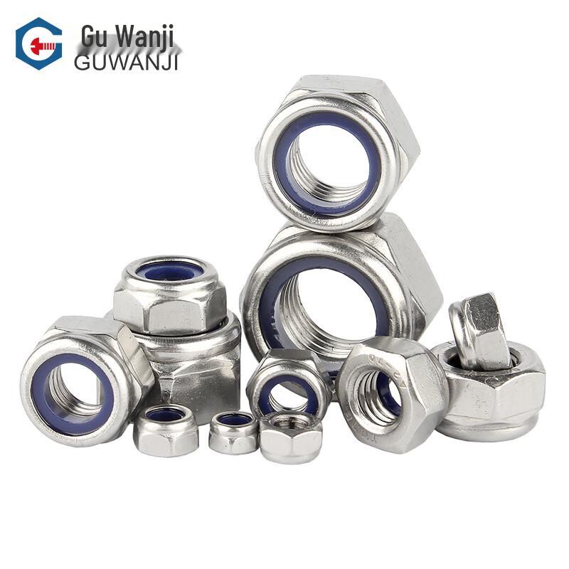 GUWANJI Non-metallic Insert Self-Locking Hex Nuts