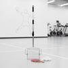 Raccoglitore di palline Easy Roll Raccoglitore per tennis Strumento in acciaio inossidabile per
