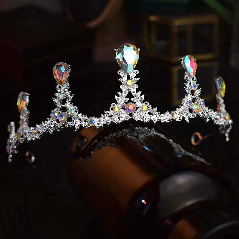 

Новая роскошная тиара в стиле барокко и гранд-принцессы для невест в корейском стиле, а также аксессуары для выступлений и церемоний награждения