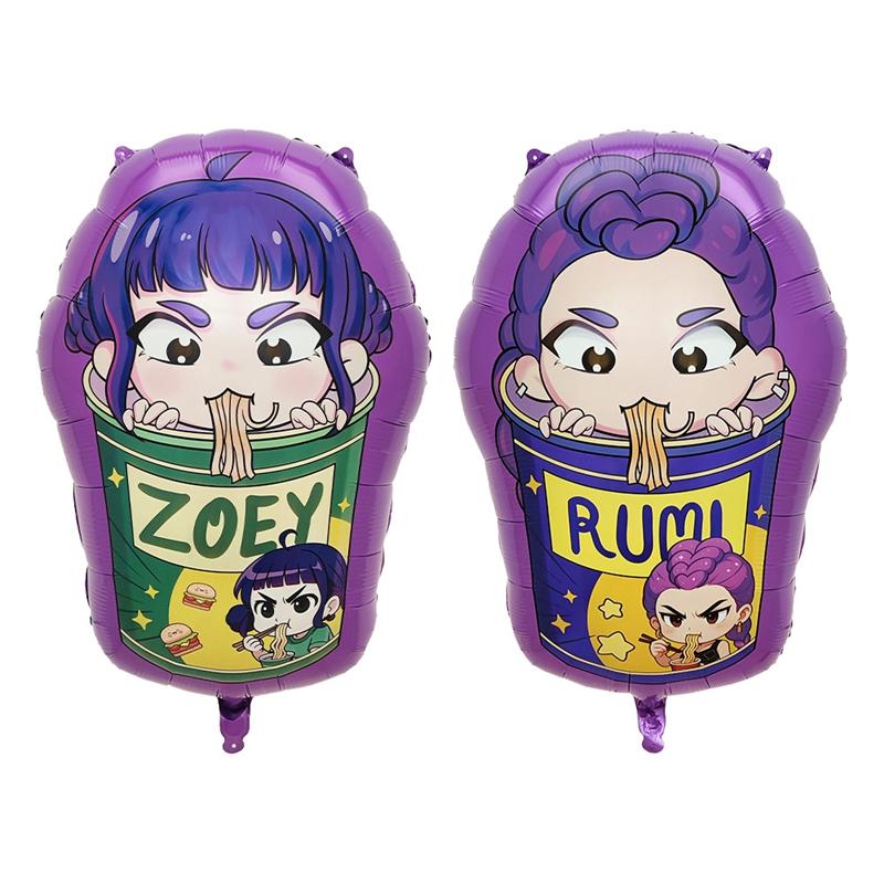 Anime Movie Kpops Demons Hunte Balloon Foil Balloons Set Game Balloons Set Kids Baby Shower Birthday Party Decor Supplies Gifts