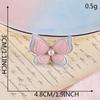 Hair Accessories Decorative Accessories Cute Cartoon Butterfly Hairpin Leather Ring Accessories Brooch Handmade Diy Clothing Accessories