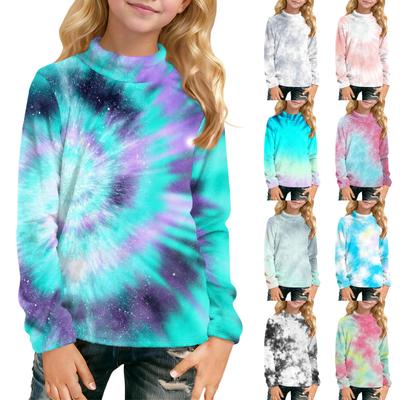 Children's Daily Casual Long-sleeved Printed Tops T-shirt