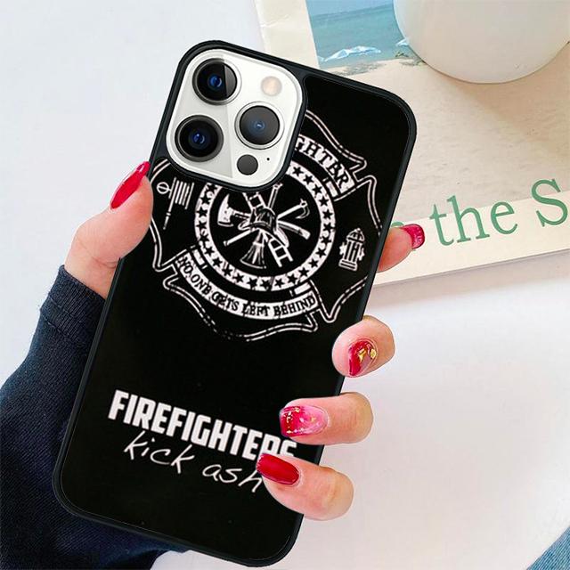 fire fireman firefighter Coque Shell For iPhone 17 Air 15 16 14 13 12 Pro Max 11 Pro Max Plus Phone Case Cover