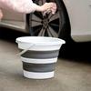 1PC 5/10LPortable Folding Bucket Durable Space Saving Easy To Store Suitable for Car Washing Camping Fishing Traveling Outdoor